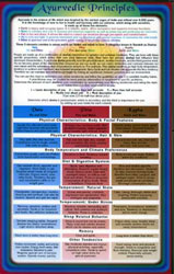 Ayurvedic Principles Chart